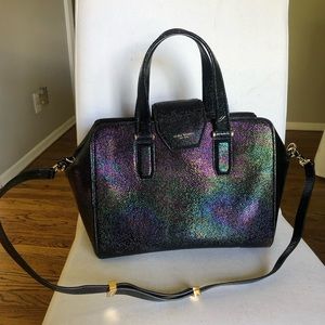 Henri Bendel Petrol Houston Satchel